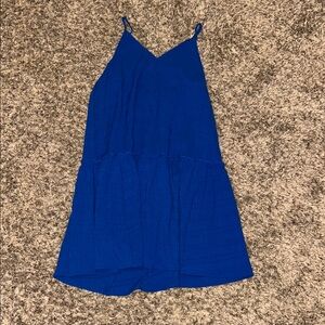 SHEIN Blue Spaghetti Strap Dress